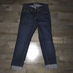 Skinny low rise jeans